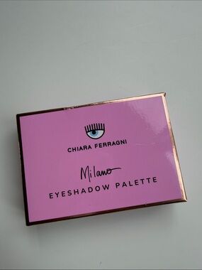 Chiara Ferragni Eyeshadow Palette Pink Glitter NIB